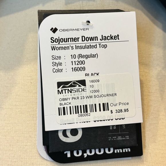 OBERMEYER Sojourner Down Jacket - Picture 10 of 12
